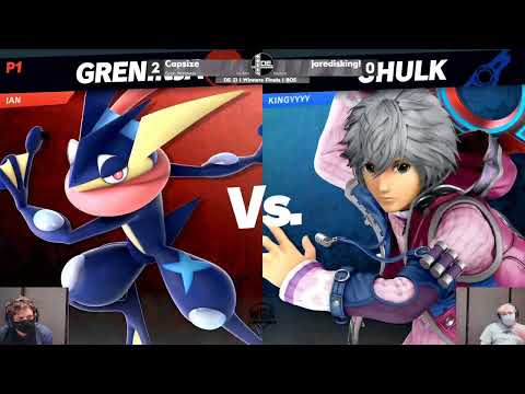 Domino Effect 21 - Jaredisking1 (Shulk) vs. Capsize (Greninja) - Ultimate Winners Finals