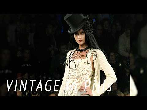 Vintage in Pills JEAN PAUL GAULTIER Spring 1998 Paris - Fashion Channel