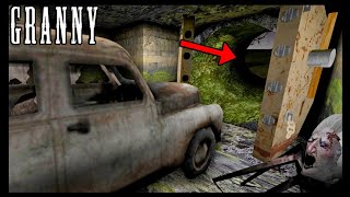 Sewer Escape with Car inside Sewer in Granny V1.8 New Update mod
