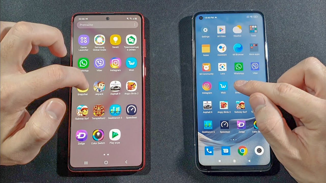 Xiaomi Mi 10T Pro vs Samsung Note 10 Lite Comparison Speed Test