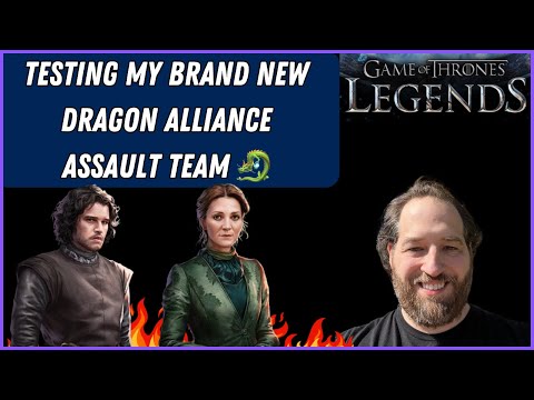 Game Of Thrones Legends RPG | BRAND NEW LEGENDARY ASSAULT DRAGON ICE TEAM TRY OUT! 7 Skull Drogon ❄️
