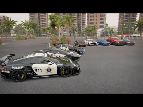 A CHUVA TROLOU DEMAIS A POLÍCIA!! DESTRUIÇÃO POLICIAL - FORZA HORIZON 3