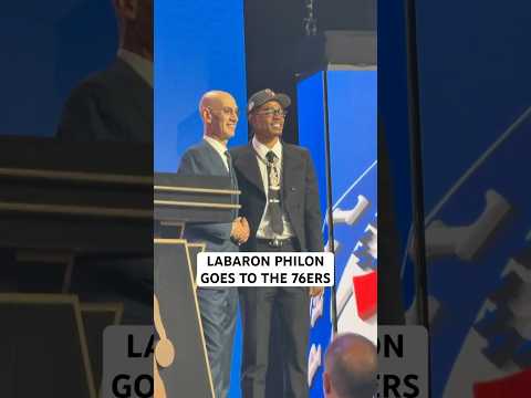 Labaron Philon Jr. Drafted by Philadelphia 76ers at No. 22 in 2026 NBA Draft