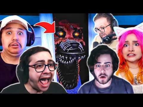 OS MELHORES SUSTOS?! KKKKK STREAMERS QUE QUASE INFARTARAM JOGANDO JOGOS DE TERROR