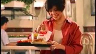 Wendy&#39;s Hamburger 1994 TV ad featuring  Regine Velasquez