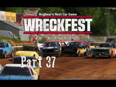 Wreckfest [Gameplay] #37 Rammer RS vs. Schoolbus at Inner Oval HD