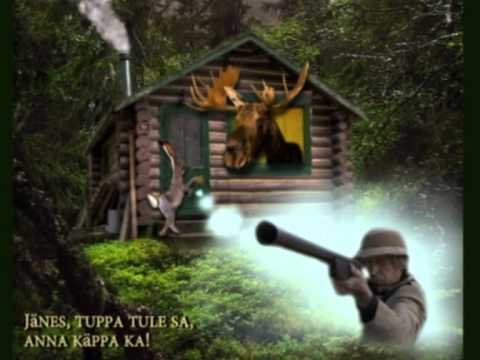 Põdral maja metsa sees (sõnadega)