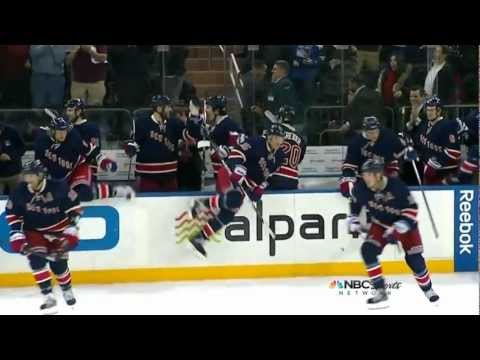 Marian Gaborik hat-trick vs Boston (OT winner) | 01/23/2013 [HD]