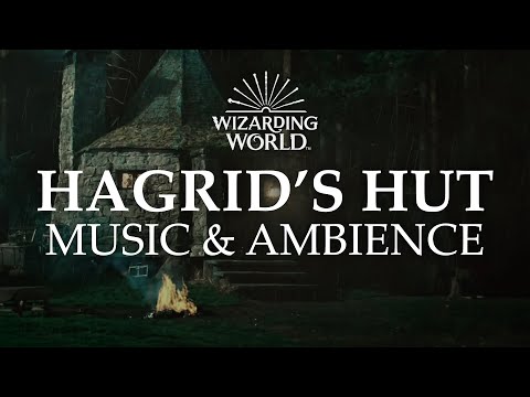 Hagrid's Hut | Harry Potter Music & Ambience - Rain and Night Sounds Near the Forbidden Forest