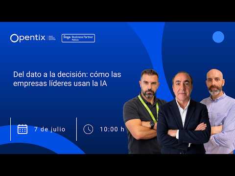 Webinar Del dato a la decisi�n: c�mo las empresas l�deres usan la IA