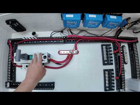 Wiring our main 24v lithium bank. | Ep. 13