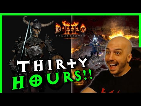 Over 30 Hours Hunting Griffons at Pindle and Terror Zones, Drop Highlights - Diablo 2 Resurrected