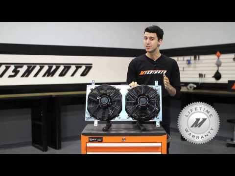 1990 - 1997 Mazda Miata Performance Aluminum Fan Shroud Features & Benefits by Mishimoto