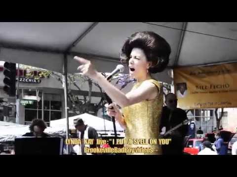 LYNDA KAY ( George Barris car show) I PUT A SPELL ON YOU