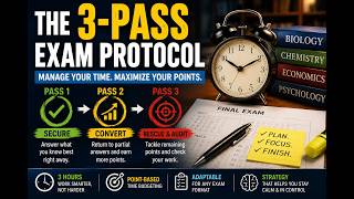 The 3-Pass Exam Protocol: Manage Your Time & Maximize Points on a 3-Hour Final