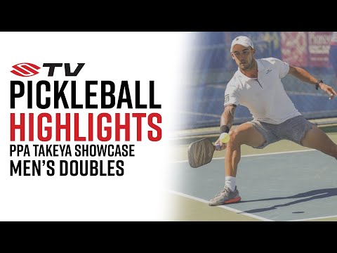 The Riley Newman/Tyson McGuffin Defended Lob Pickleball Highlight - Takeya Showcase Men's Doubles
