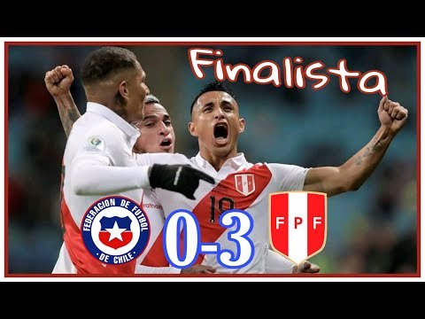 Chile 0-3 Perú⚽ RESUMEN DEL PARTIDO CON RELATO RADIO ADN CHILE 🏆 Perú Finalista 🏆