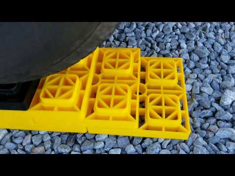 In a New State: *Review of Camco Leveling Blocks for Our Class C Motorhome #FulltimeRVlife