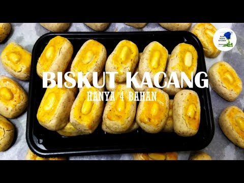 BISKUT KACANG  / PEANUT COOKIES #biskutmazola