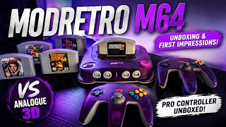 ModRetro M64 Unboxing & First Impressions & Analogue 3D Comparison?
