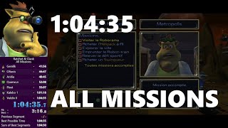 Ratchet & Clank All Missions Speedrun in 1:04:35
