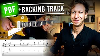 Two Princes By The Spin Doctors - How To Play The Guitar Solo [LESSON+TAB]