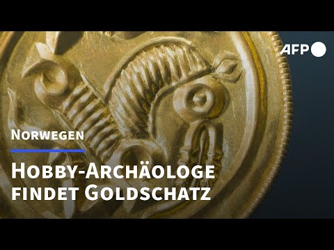 Norwegen: Hobby-Archäologe findet Goldschatz | AFP
