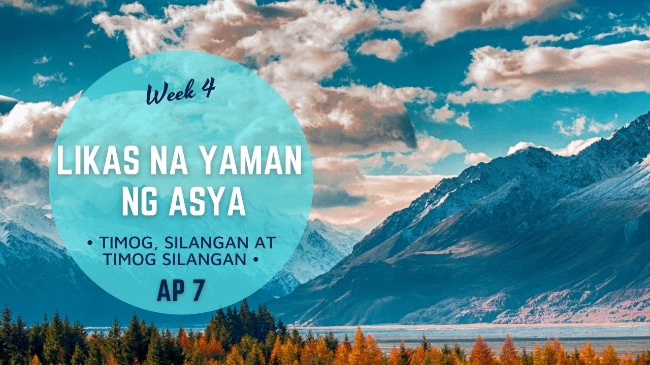 Likas na Yaman ng Timog, Silangan, at Timog Silangang Asya || GRADE 7 AP || easykwela