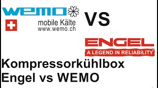 WEMO vs Engel Schwingverdichter vs Secop 12 V Kühlbox Vergleich Test Bericht Erfahrung