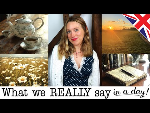 英國人日常到底會說什麼，跟著 Katherine 一起學會最道地的英文吧！ (What we REALLY say in a day!! ? PART 2! | Daily natural English ?? | British accent ?)