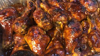 Oven Baked Barbecue Chicken Legs