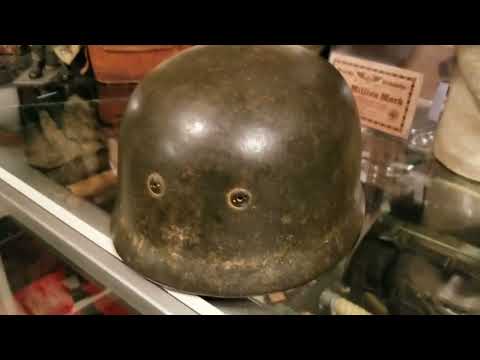 My WW2 German Fallschirmjager helmet.