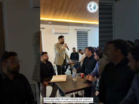 Adharshila School Welcomed Publishing Partners