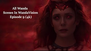 All Wanda Scenes  WandaVision Episode 9 (4K ULTRA 