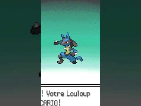 Comment faire ÉVOLUER RIOLU en LUCARIO 😍🥳🥳 #soluce #lucario #tutoriel #pokemon #platine