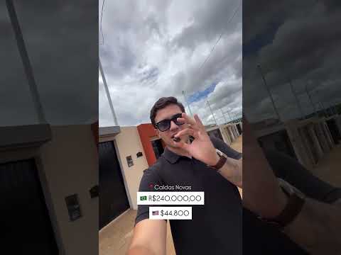 Por menos de US$ 45 mil, você compra esta casa em Caldas Novas!