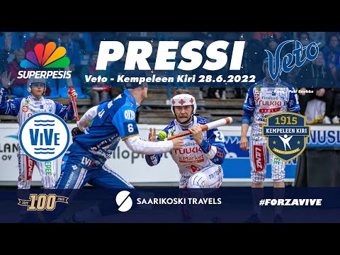 PRESSI Vimpelin Veto - Kempeleen Kiri 28.6.2022