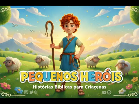A História do Pequeno Davi - O Pastor Corajoso