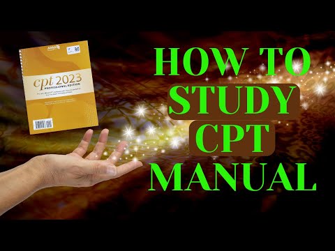 HOW TO STUDY THE CPT MANUAL | MEDICAL CODING