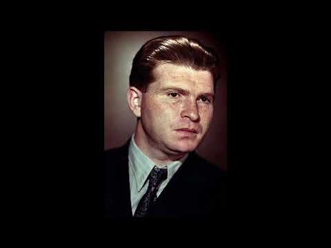 Emil Gilels play Der Kontrabandiste, for piano after Schumann
