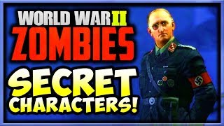 How To Unlock All 6 SECRET Characters in WW2 Zombies Easter Egg Guide! (WW2 Zombies The Final Reich)