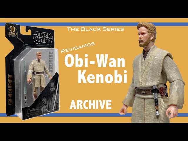Vídeo relacionado con Star Wars The Black Series - OBI-WAN Kenobi (Padawan) de la colección Archive - Figura de acción Coleccionable 15 cm