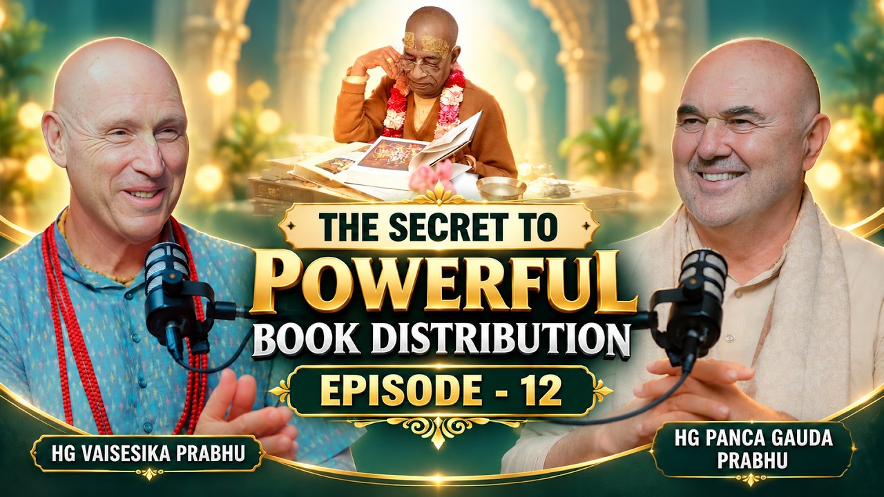 The Secret to Powerful Book Distribution | Faith, Fear & Srila Prabhupada’s Mission I EP-12
