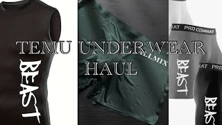 TEMU UNDERWEAR HAUL