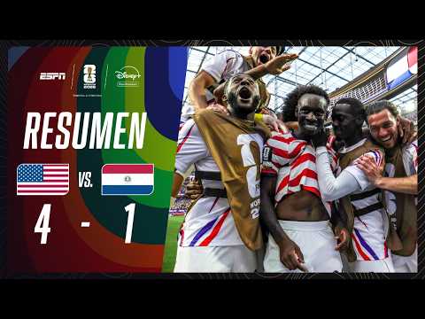 ملخص مباراة الولايات المتحدة ضد باراغواي بتاريخ 2026-06-13