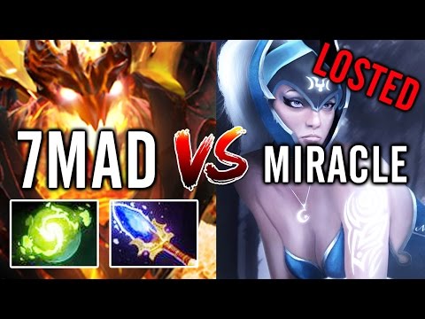 Dota 2 7Mad vs Miracle OG Coach vs Old OG Member! [SF vs Luna] ►1440p Ready!