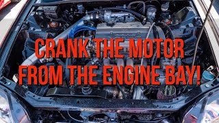 How to test a Honda starter - No crank no start condition! H22