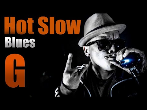 Blues Backing Track Jam - Ice B. - Chicago Blues - Hot Slow Blues in G