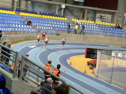 Serie 400m Championnat LBFA Indoor Cadette  2012