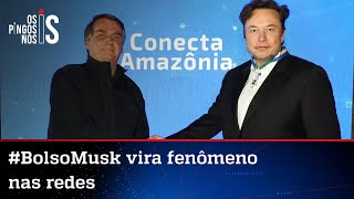 Bolsonaro diz que Elon Musk é o ‘mito da liberdade’ e fala em ‘esperança’ na compra do Twitter